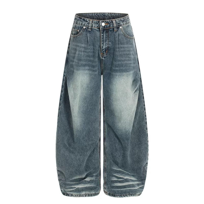 Ice Blue Vintage Bootcut jeans - Retro Flared Denim