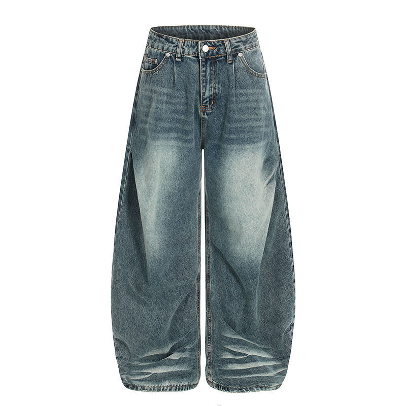 Ice Blue Vintage Bootcut jeans - Retro Flared Denim