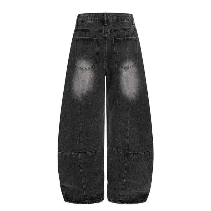 Ice Blue Vintage Bootcut jeans - Retro Flared Denim