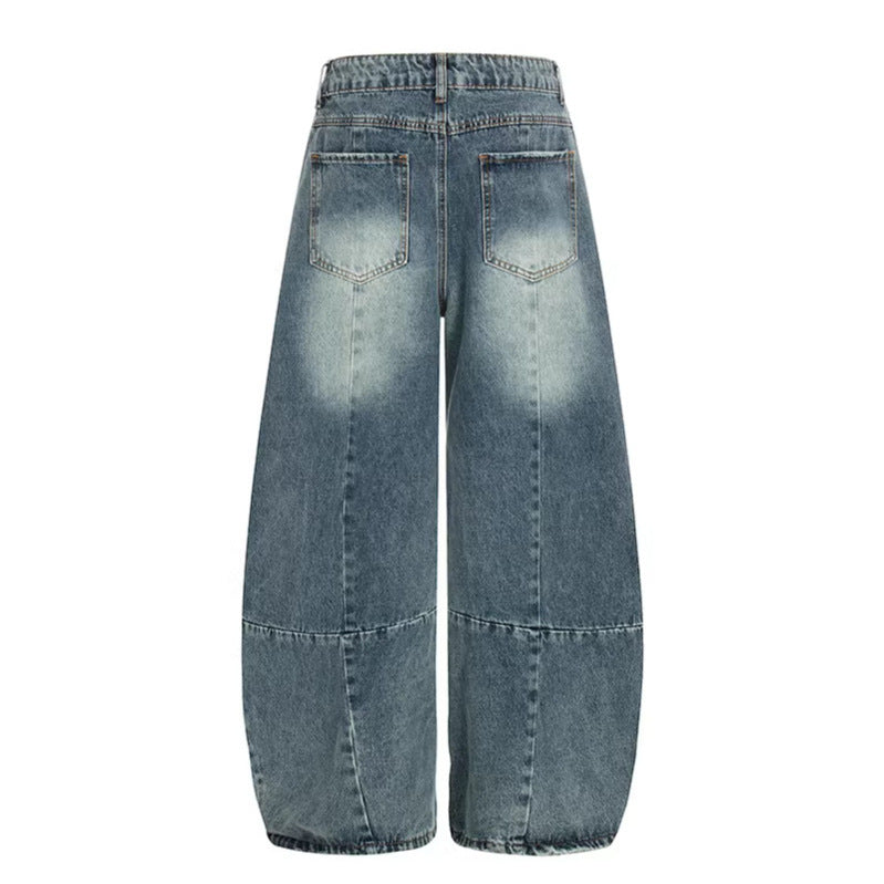 Ice Blue Vintage Bootcut jeans - Retro Flared Denim