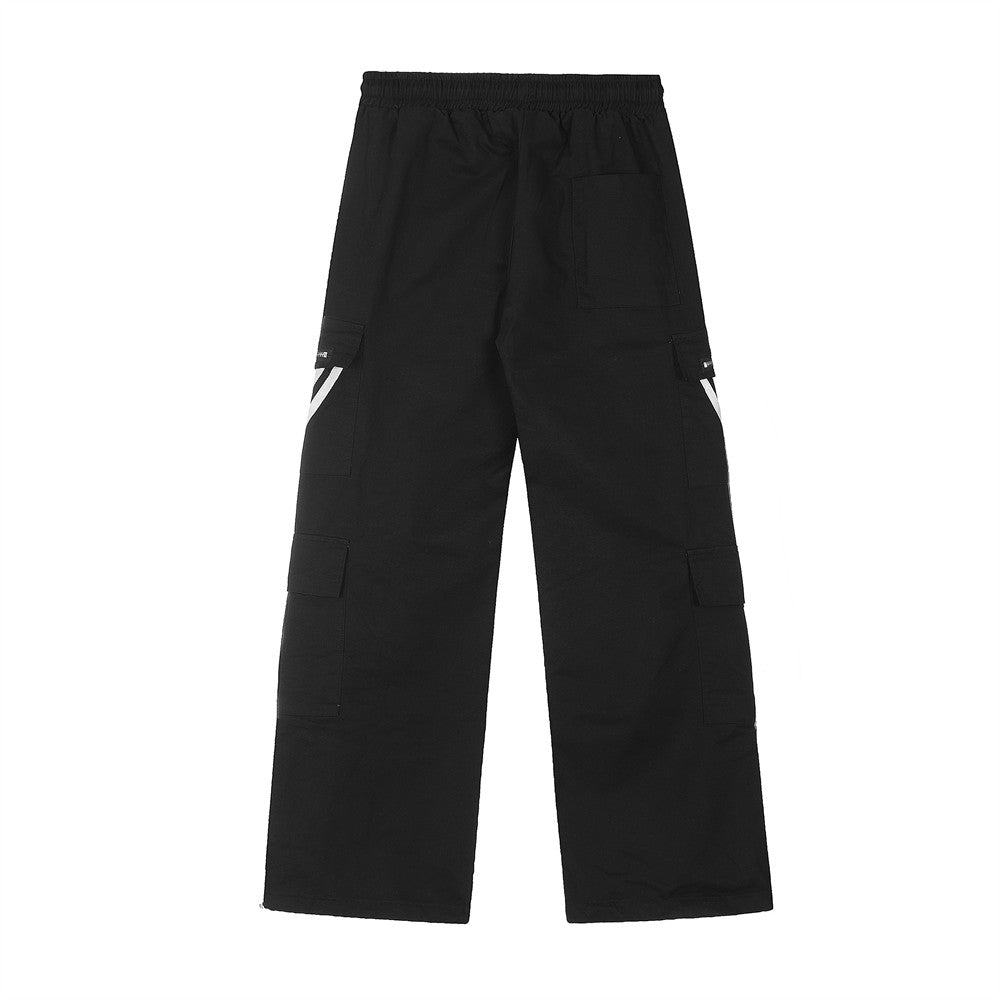Jet Black Tactical Heavy Cargo Pants